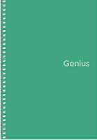 Kołozeszyt A5/80k kratka Genius Mini 2 mix Astra